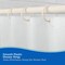 Kenney Mfg Rust-Proof Smooth Plastic Shower Curtain Rings, Set of 12, Cream KN61224V1 - alternate 5